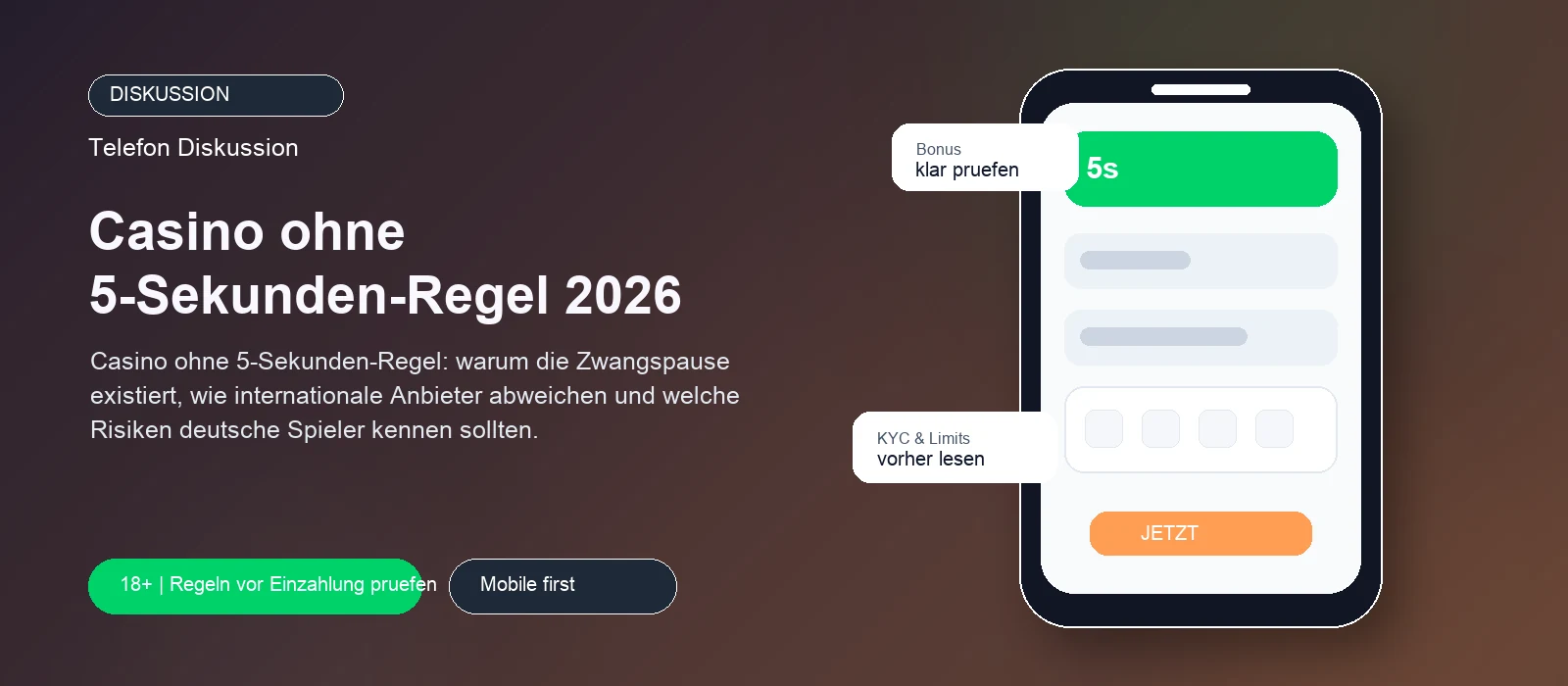 Ohne 5-Sekunden-Regel