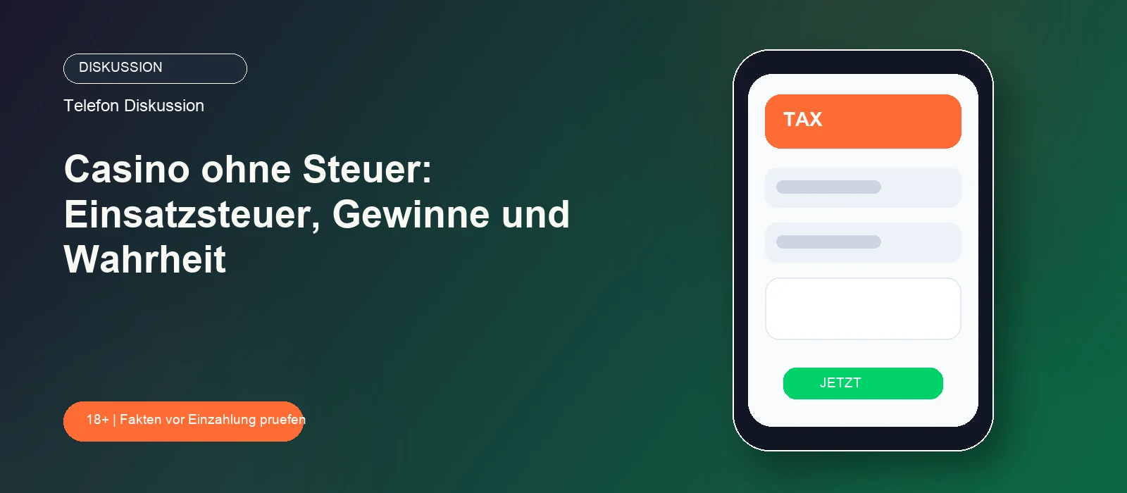 Casino ohne Steuer