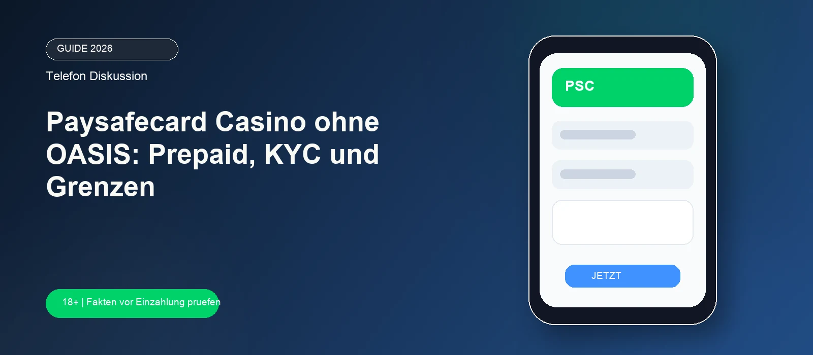 Paysafecard Casino ohne OASIS