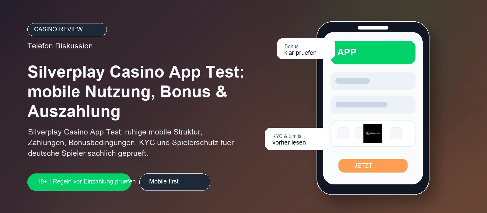 Silverplay Casino Test 2026