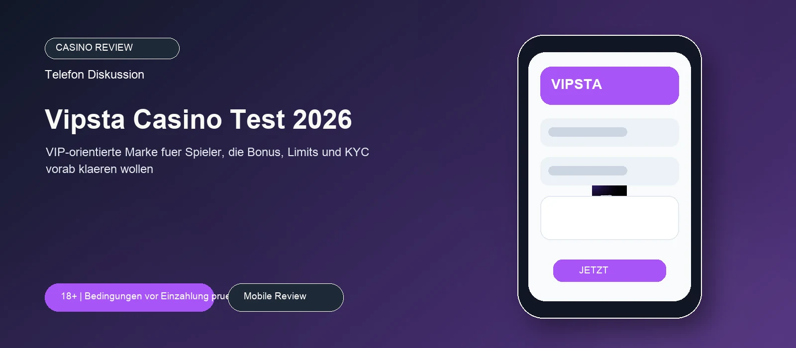 Vipsta Casino Test 2026
